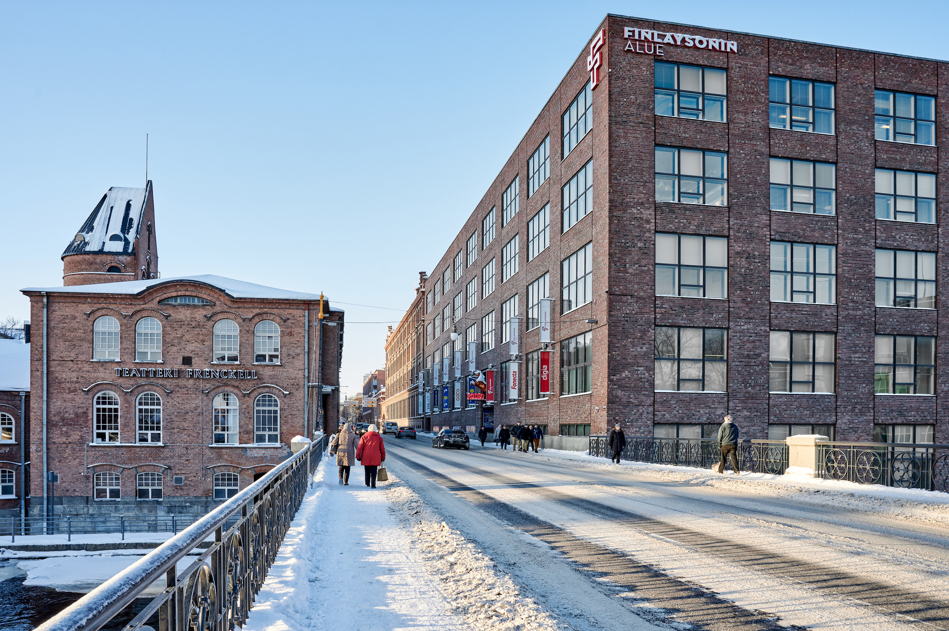 Finlaysonin alueen valoisat ja avarat toimitilat ihastuttavat Case